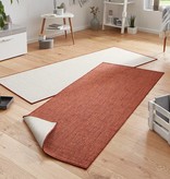 Bougari Vloerkleed Twin Solid - Terra/Creme Bougari Vloerkleed Twin Solid - Terra/Creme