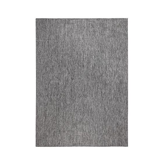 Bougari Vloerkleed Twin Solid - Grijs/Creme