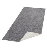 Bougari Vloerkleed Twin Solid - Grijs/Creme Bougari Vloerkleed Twin Solid - Grijs/Creme