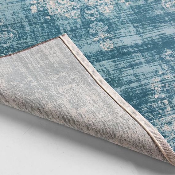 Vintage vloerkleed - Classic licht blauw