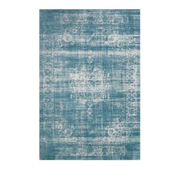Vintage vloerkleed - Classic licht blauw