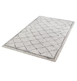 Mint Rugs Hoogpolig vloerkleed Hamar - Diamond creme/grijs Mint Rugs Hoogpolig vloerkleed Hamar - Diamond creme/grijs