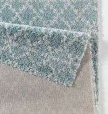 Mint Rugs Hoogpolig vloerkleed Hamar - Rustiek blauw/creme Mint Rugs Hoogpolig vloerkleed Hamar - Rustiek blauw/creme