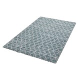 Mint Rugs Hoogpolig vloerkleed Hamar - Rustiek blauw/creme Mint Rugs Hoogpolig vloerkleed Hamar - Rustiek blauw/creme