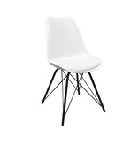 Kick Collection Stoel Metal Luuk - Wit Kick Collection Stoel Metal Luuk - Wit