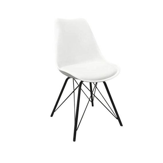 Kick Collection Stoel Metal Luuk - Wit