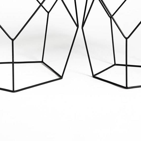 Lifa Living Geometrische bijzettafel 2/set