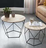 Lifa Living Geometrische bijzettafel 2/set Lifa Living Geometrische bijzettafel 2/set