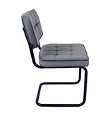 Kick Collection Stoel Velvet Ivy - Grijs Kick Collection Stoel Velvet Ivy - Grijs