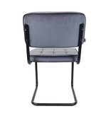 Kick Collection Stoel Velvet Ivy - Antraciet Kick Collection Stoel Velvet Ivy - Antraciet