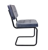 Kick Collection Stoel Velvet Ivy - Antraciet Kick Collection Stoel Velvet Ivy - Antraciet