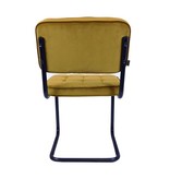 Kick Collection Stoel Velvet Ivy - Goud / Okergeel Kick Collection Stoel Velvet Ivy - Goud / Okergeel