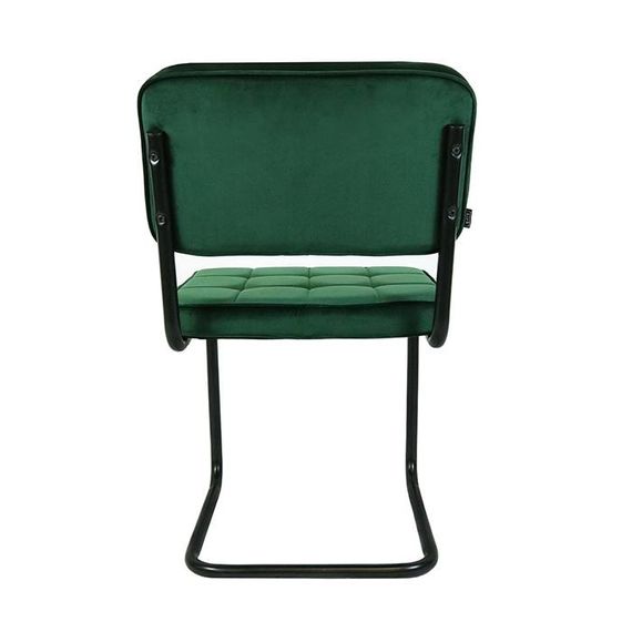 Kick Collection Stoel Velvet Ivy - Donker Groen