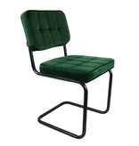 Kick Collection Stoel Velvet Ivy - Donker Groen Kick Collection Stoel Velvet Ivy - Donker Groen