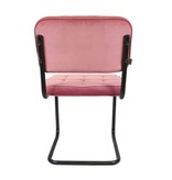Kick Collection Stoel Velvet Ivy - Roze Kick Collection Stoel Velvet Ivy - Roze