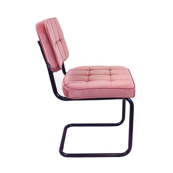 Kick Collection Stoel Velvet Ivy - Roze