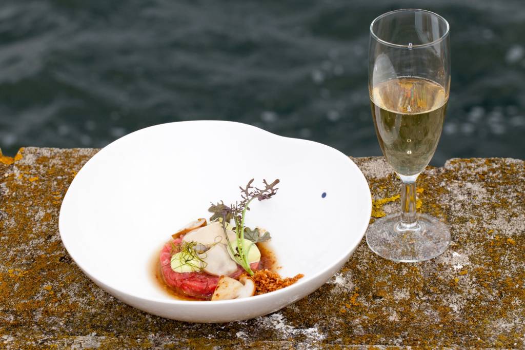 Welke champagne schenk je bij mooie gerechten?