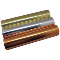 Rollen embossing aluminiumfolie 150my, 42cm x 5 meter