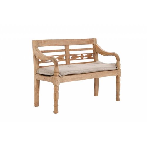 Garden Teak Stationsbank 120 cm Garden Teak Stationsbank 120 cm