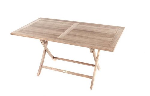Garden Teak Teak tuintafel Kentucky 120 x 70 cm Garden Teak Teak tuintafel Kentucky 120 x 70 cm