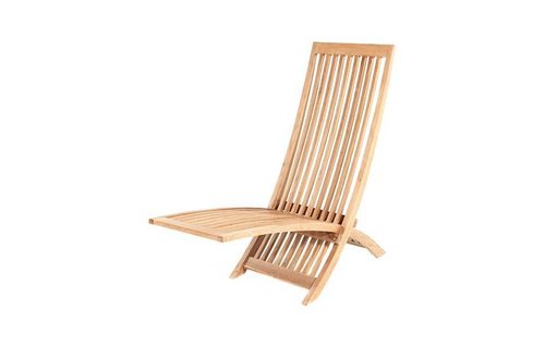 Garden Teak Teak ligstoel Scissor Garden Teak Teak ligstoel Scissor