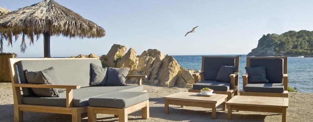 teak loungemeubelen