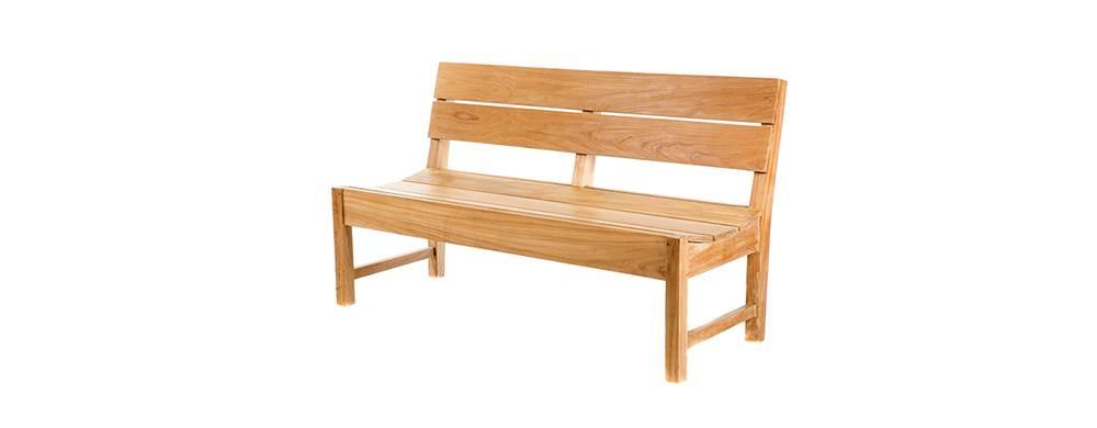 Teak tuinbank