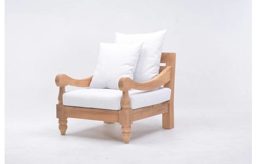 Garden Teak California Loungestoel Garden Teak California Loungestoel