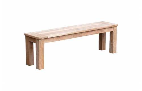 Garden Teak James Tuinbank (zonder rug) | 120 cm Garden Teak James Tuinbank (zonder rug) | 120 cm