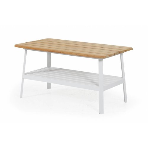 Brafab Olivet salontafel | 150 x 75 cm | Wit Brafab Olivet salontafel | 150 x 75 cm | Wit