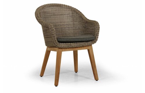 Brafab Beverly dining tuinstoel | Taupe Brafab Beverly dining tuinstoel | Taupe