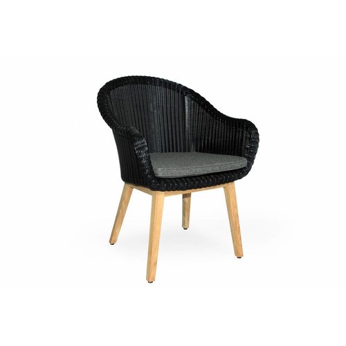 Brafab Beverly dining tuinstoel | Zwart Brafab Beverly dining tuinstoel | Zwart