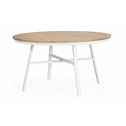 Brafab Olivet tuintafel | 140 ⌀ | Wit Brafab Olivet tuintafel | 140 ⌀ | Wit