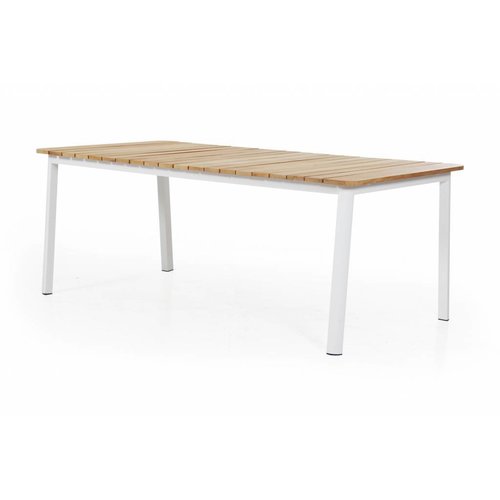 Brafab Tuintafel Olivet | 200 x 100 cm | wit Brafab Tuintafel Olivet | 200 x 100 cm | wit