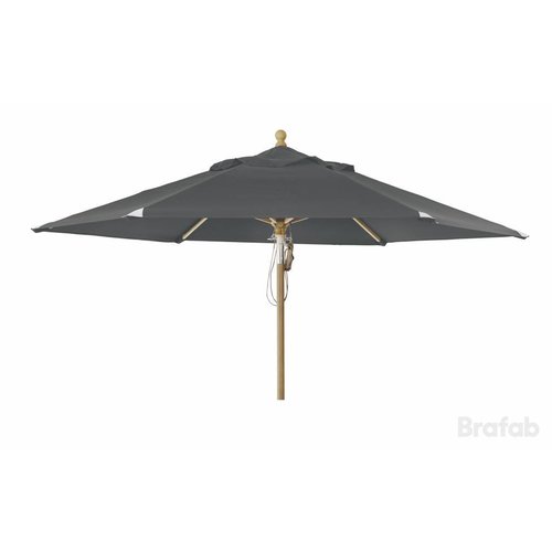 Brafab Parma parasol | 3.5m⌀ | Deep grey Brafab Parma parasol | 3.5m⌀ | Deep grey