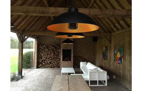 Heatsail Heater Dome pendel | Mat zwart Heatsail Heater Dome pendel | Mat zwart