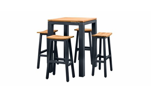 SUNS tuinmeubelen Sense barkruk | Mat royal grijs SUNS tuinmeubelen Sense barkruk | Mat royal grijs