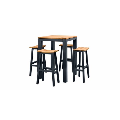 SUNS tuinmeubelen Sense barkruk | Mat royal grijs SUNS tuinmeubelen Sense barkruk | Mat royal grijs