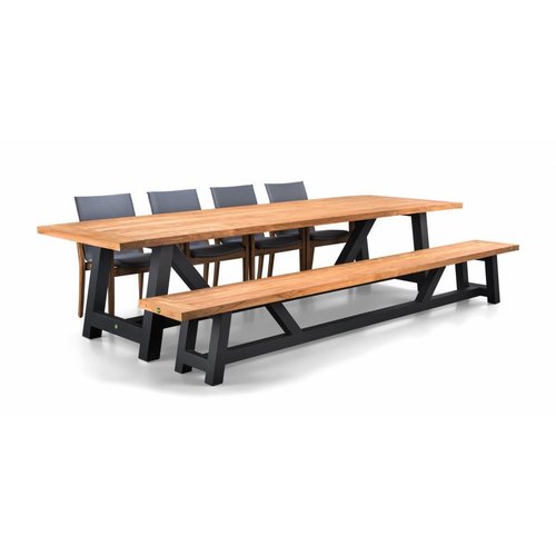 SUNS tuinmeubelen Tuinset: Bolano 330 cm | Set 2 SUNS tuinmeubelen Tuinset: Bolano 330 cm | Set 2