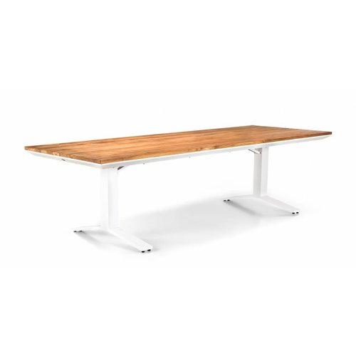 SUNS tuinmeubelen Stockholm tuintafel | 280 x 100 cm | Mat wit SUNS tuinmeubelen Stockholm tuintafel | 280 x 100 cm | Mat wit