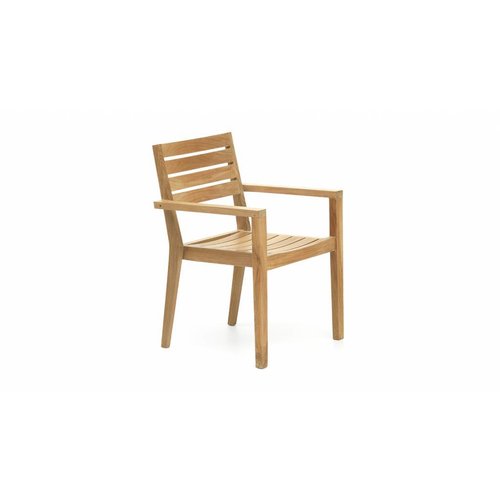 Garden Teak St. Tropez Stapelstoel Garden Teak St. Tropez Stapelstoel