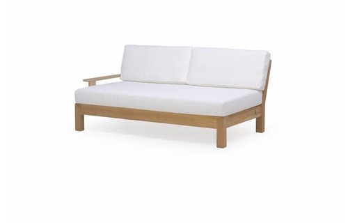Garden Teak Coffee Bay | Loveseat links Garden Teak Coffee Bay | Loveseat links