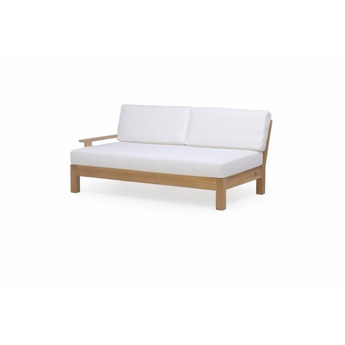 Garden Teak Coffee Bay | Loveseat links Garden Teak Coffee Bay | Loveseat links