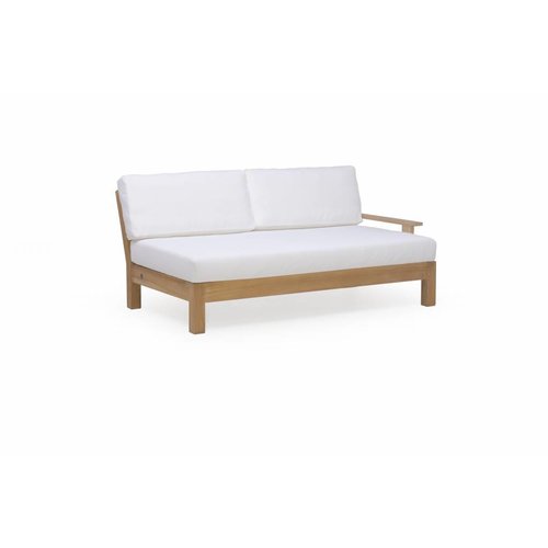 Garden Teak Coffee Bay | Loveseat rechts Garden Teak Coffee Bay | Loveseat rechts