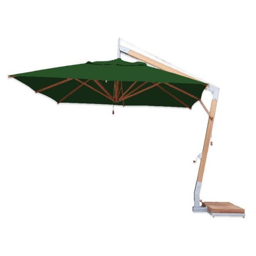 Bambrella parasols Bambrella Parasol Side Wind | Forest Green | 3x3m Bambrella parasols Bambrella Parasol Side Wind | Forest Green | 3x3m