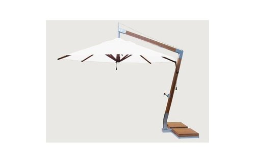Bambrella parasols Bambrella Parasol Side Wind | Ice white | 3x3m Bambrella parasols Bambrella Parasol Side Wind | Ice white | 3x3m