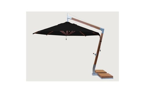 Bambrella parasols Bambrella Parasol Side Wind |Zwart| 3x3m Bambrella parasols Bambrella Parasol Side Wind |Zwart| 3x3m