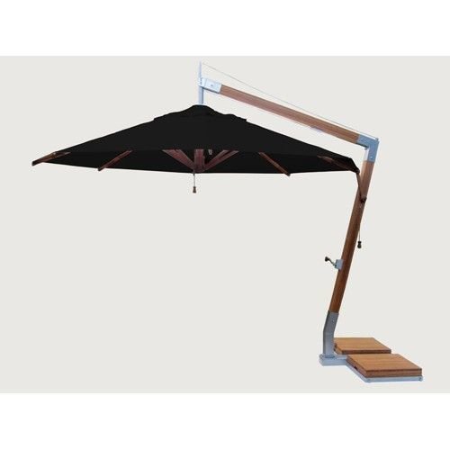 Bambrella parasols Bambrella Parasol Side Wind |Zwart| 3x3m Bambrella parasols Bambrella Parasol Side Wind |Zwart| 3x3m