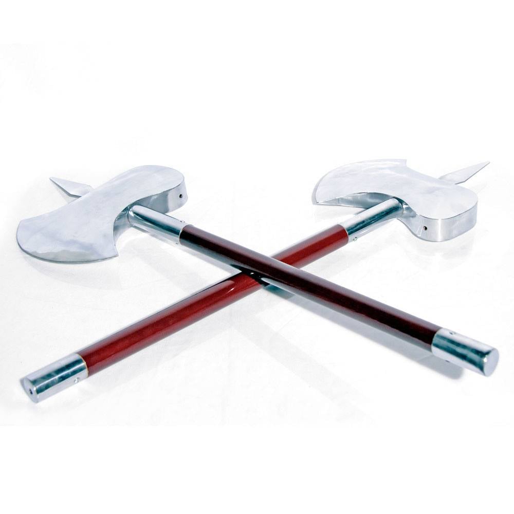 Wushu Double Axes for Kung Fu Forms and Training Enso Martial Arts