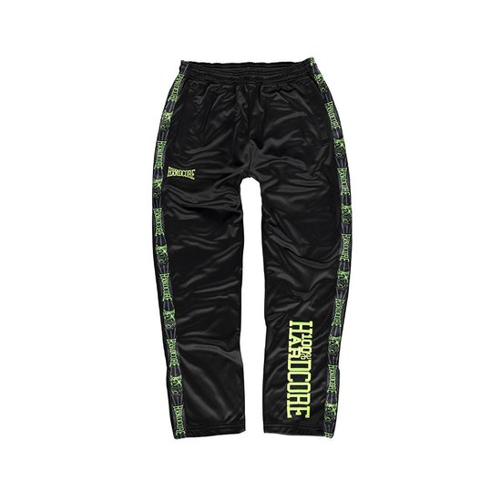 100% Hardcore Training Broek Vertical Black/ Green 100% Hardcore Training Broek Vertical Black/ Green